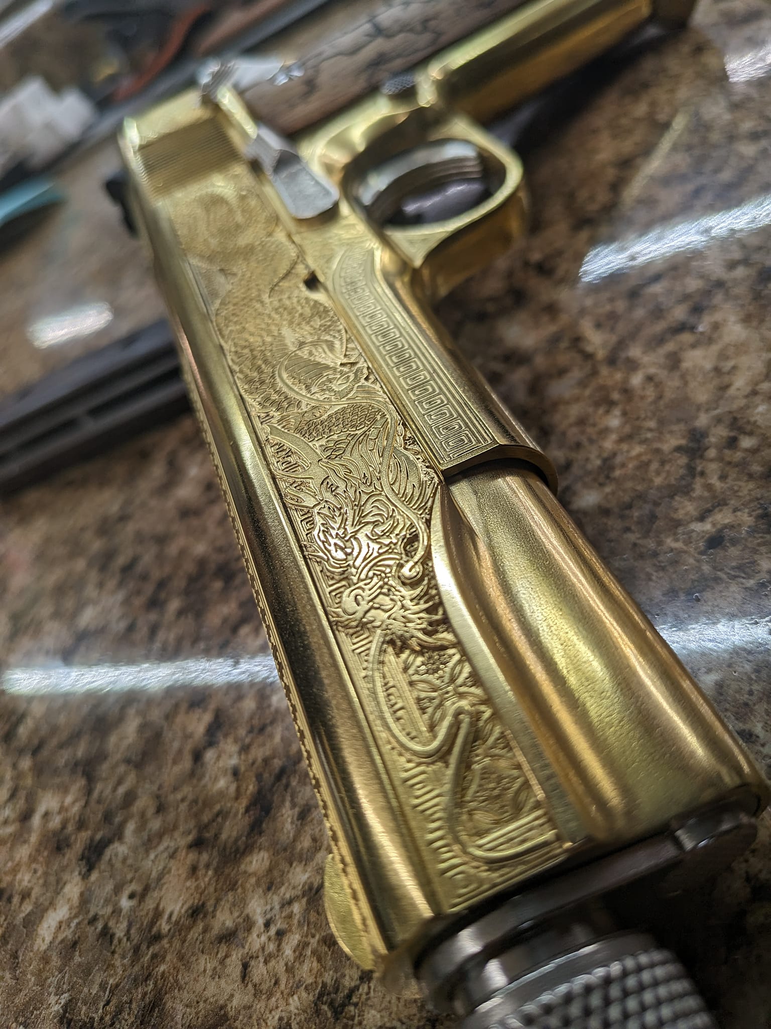 Golden Dragon 1911 - Toms Custom Guns