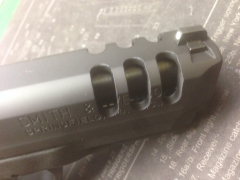 M&P custom ported slide and RMR install