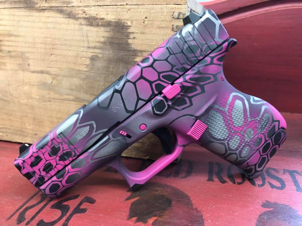 pink-cerakote-kryptek-glock-pistol-toms-custom-guns