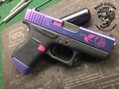 Custom Blue Purple Chameleon