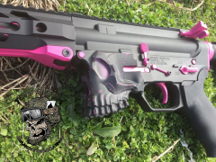 Hot Pink Coated Skull on this Jack Build