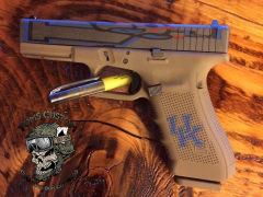 Custom UK Theme Glock in Cerakote