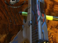 Custom UK Theme Glock in Cerakote