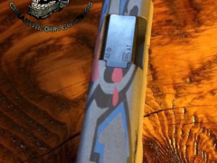 Custom UK Theme Glock in Cerakote