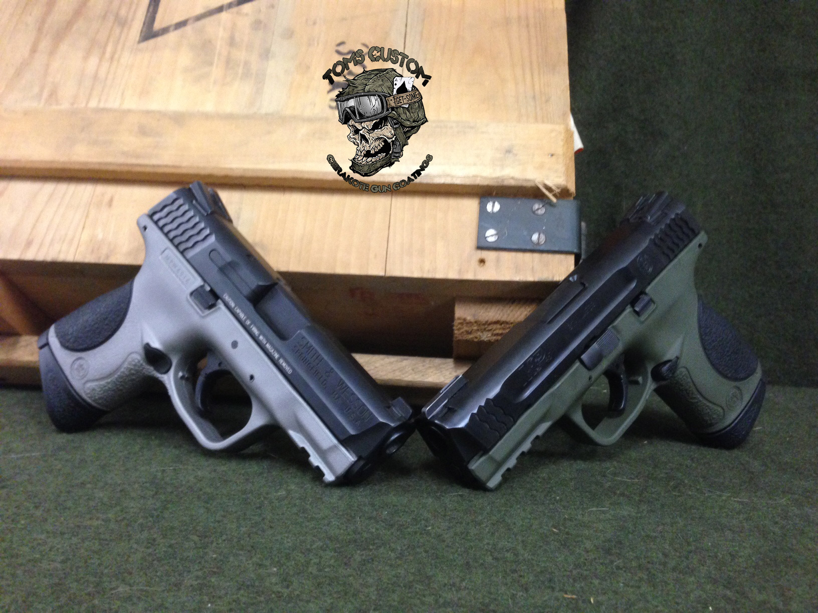 2 Smith and Wesson M&P Frames Only Toms Custom Guns